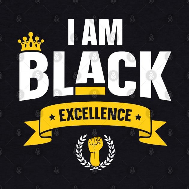 I Am Black Excellence African Pride History Month by trendingoriginals